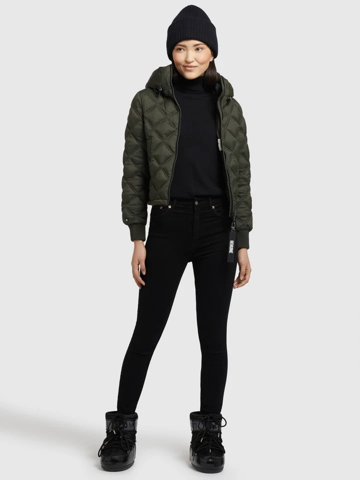 Khujo Steppjacke "Adore" In Oliv 4 Khujo Steppjacke "Adore" In Oliv – Bild 4