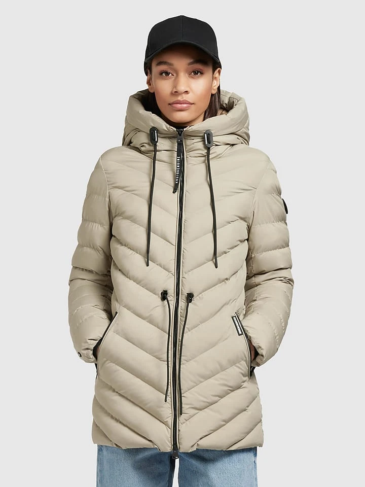 Khujo Steppjacke "Noomi" In Oliv 1 Khujo Steppjacke "Noomi" In Oliv