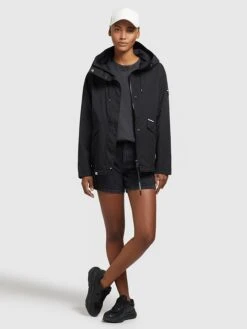 Khujo Übergangsjacke "Frips" In Schwarz -Khujo Verkaufsgeschäft khujo ubergangsjacke frips in schwarz 4