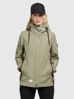 Khujo Übergangsjacke "Kaya" In Hellgrau -Khujo Verkaufsgeschäft khujo ubergangsjacke kaya in hellgrau 2