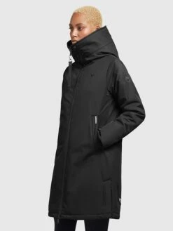 Khujo Übergangsmantel "Sarabi" In Schwarz -Khujo Verkaufsgeschäft khujo ubergangsmantel sarabi in schwarz 2