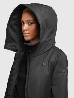 Khujo Übergangsmantel "Sarabi" In Schwarz -Khujo Verkaufsgeschäft khujo ubergangsmantel sarabi in schwarz 5