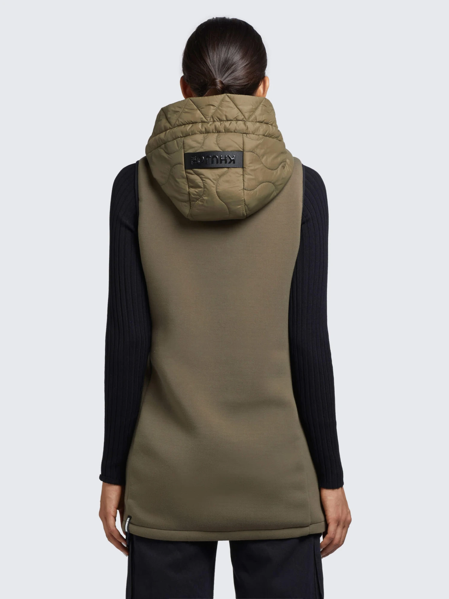 Khujo Weste MALIN In Olivgrün 5 Khujo Weste MALIN In Olivgrün - Image 5