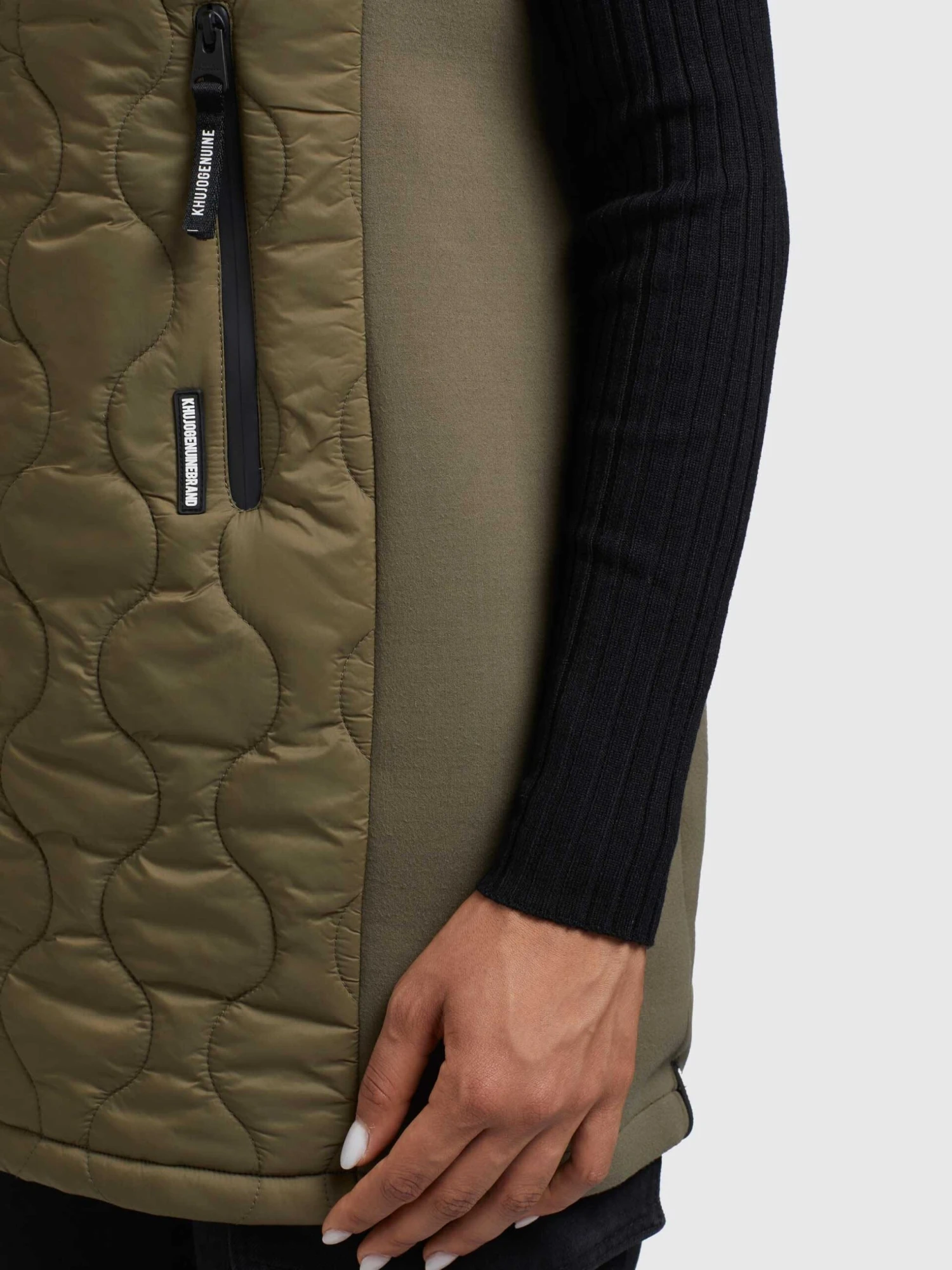 Khujo Weste MALIN In Olivgrün 8 Khujo Weste MALIN In Olivgrün - Image 8