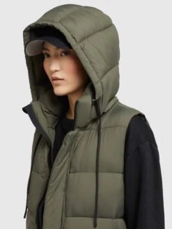 Khujo Weste TOURIN MATT In Khaki Grün -Khujo Verkaufsgeschäft khujo weste tourin matt in khaki grun 6