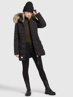 Khujo Winterjacke "Amaray 2" In Schwarz -Khujo Verkaufsgeschäft khujo winterjacke amaray 2 in schwarz 5