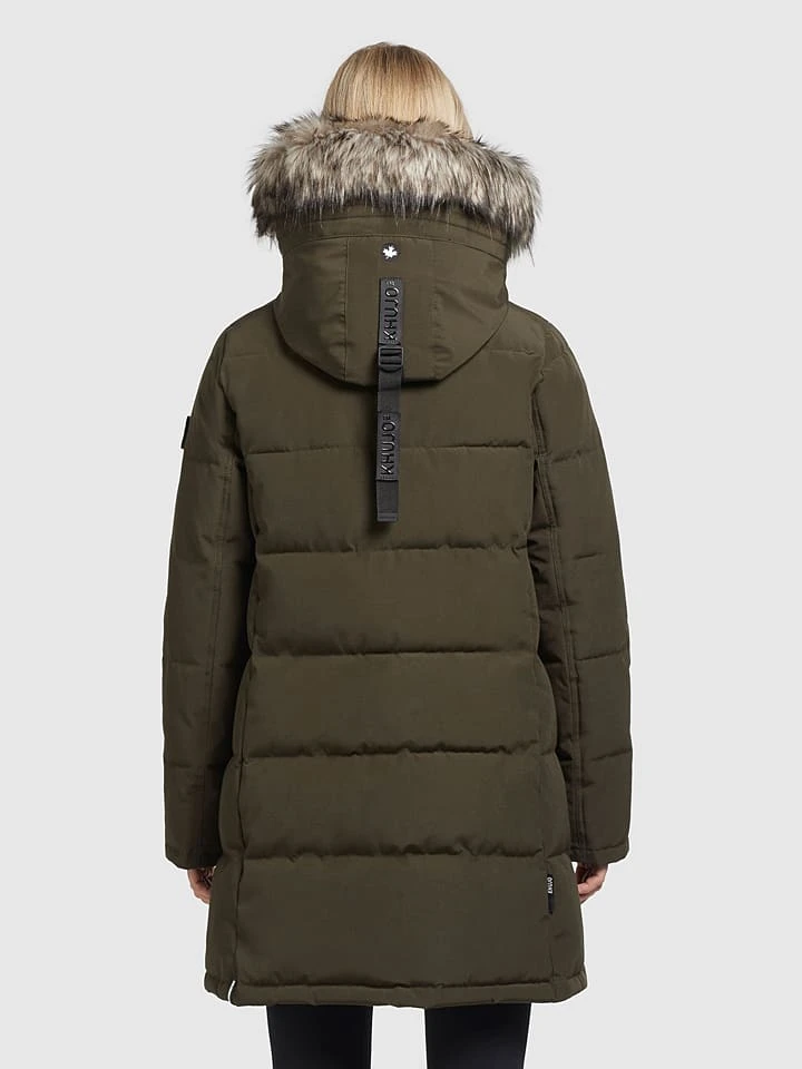 Khujo Wintermantel "Cloren" In Khaki 2 Khujo Wintermantel "Cloren" In Khaki – Bild 2
