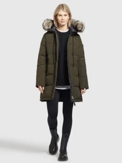 Khujo Wintermantel "Cloren" In Khaki 11 Khujo Wintermantel "Cloren" In Khaki -Khujo Verkaufsgeschäft khujo wintermantel cloren in khaki 3