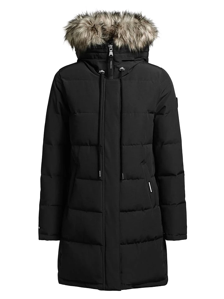 Khujo Wintermantel "Cloren" In Schwarz 8 Khujo Wintermantel "Cloren" In Schwarz – Bild 8