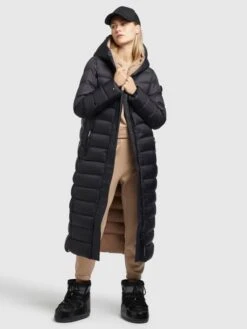 Khujo Wintermantel "Diwana2 Soft" In Schwarz -Khujo Verkaufsgeschäft khujo wintermantel diwana2 soft in schwarz 2