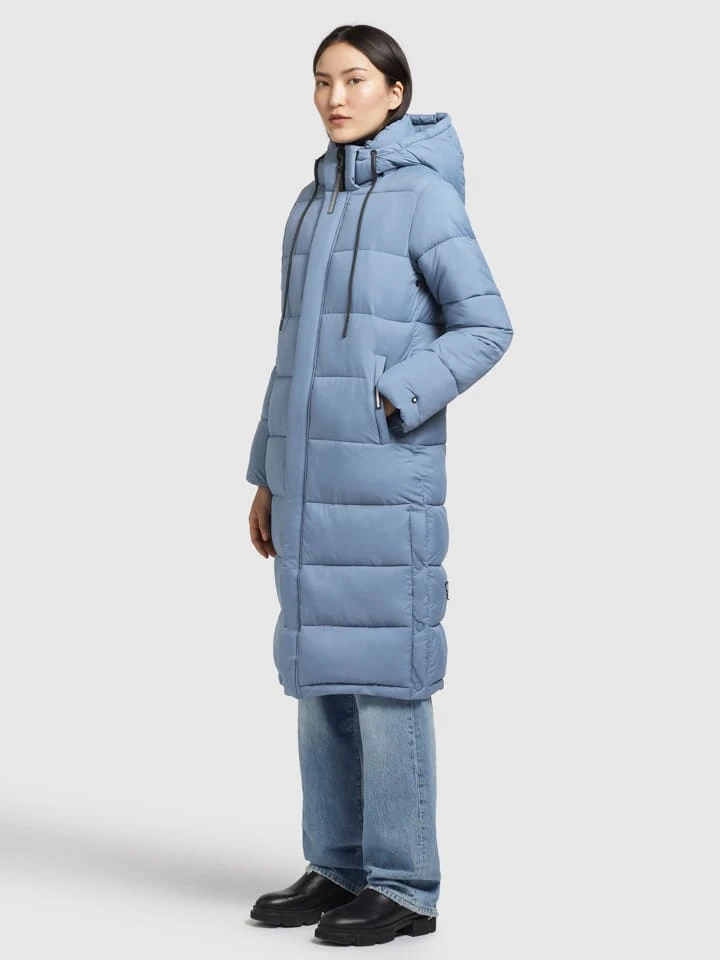 Khujo Wintermantel "Julina Matt" In Hellblau 1 Khujo Wintermantel "Julina Matt" In Hellblau