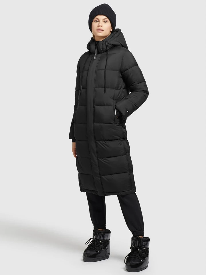Khujo Wintermantel "Julina Matt" In Schwarz 1 Khujo Wintermantel "Julina Matt" In Schwarz