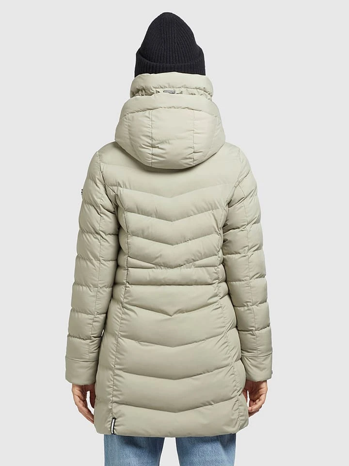 Khujo Wintermantel "Tuhani" In Hellgrün 2 Khujo Wintermantel "Tuhani" In Hellgrün – Bild 2