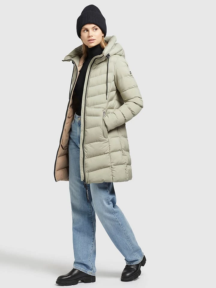 Khujo Wintermantel "Tuhani" In Hellgrün 4 Khujo Wintermantel "Tuhani" In Hellgrün – Bild 4